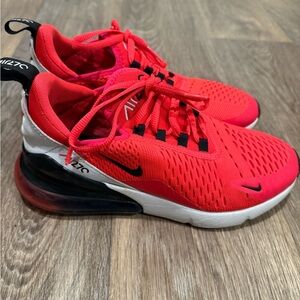 Nike Red and Black Air Max Sneakers